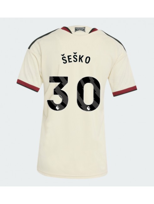 Manchester United Benjamin Sesko #30 Replika Tredje Kläder Dam 2026-27 Kortärmad Manchester United Benjamin Sesko #30 Replika Tredje Kläder Dam 2026-27 Kortärmad
